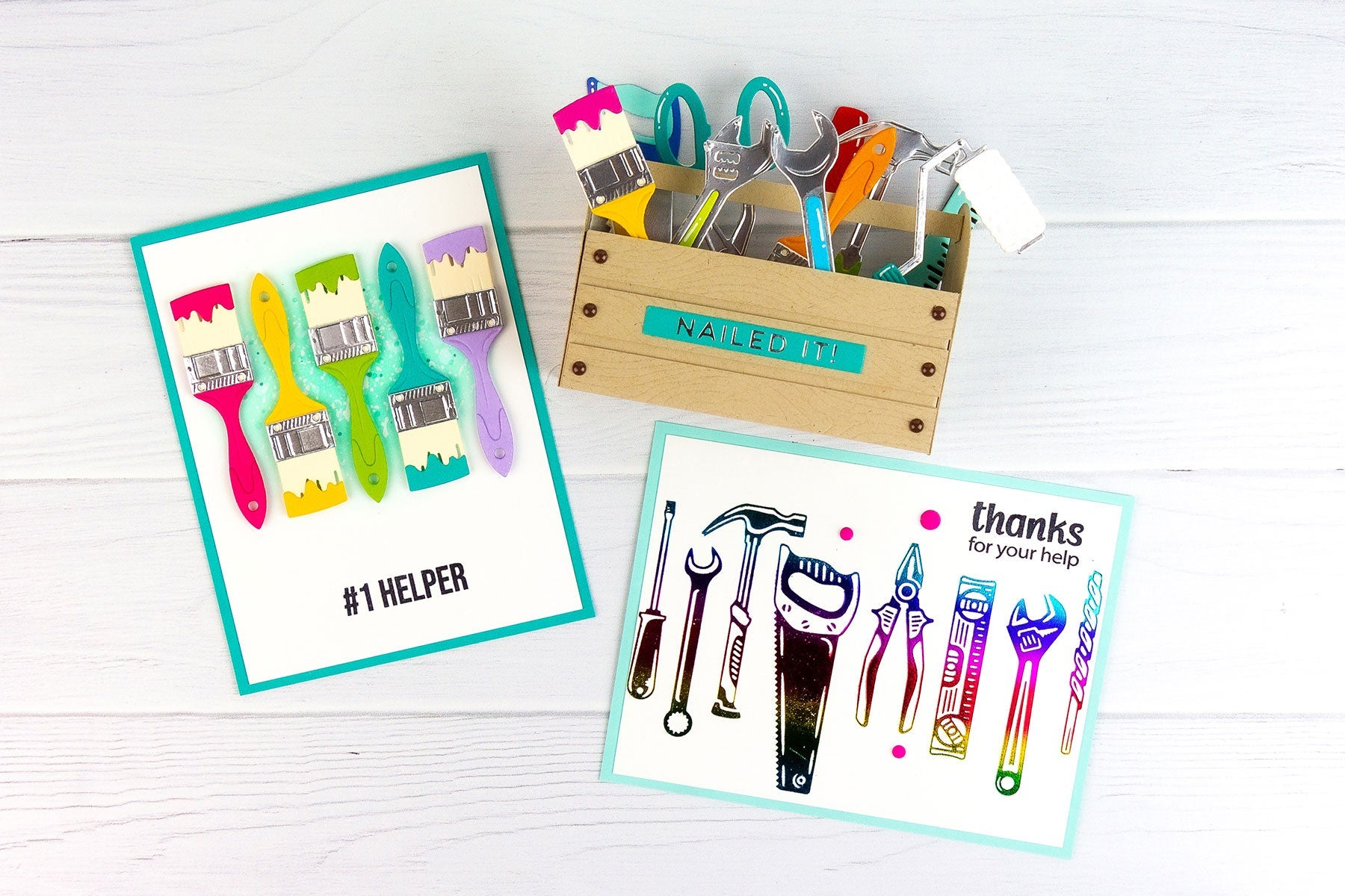 Colorful Toolbox Essentials Cardmaking Ideas