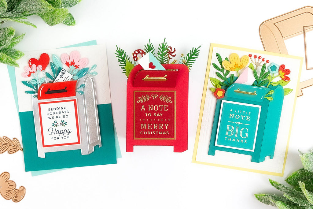 Dimensional Mailbox Card & More Parcel & Post Inspiration with Rachel Alvarado