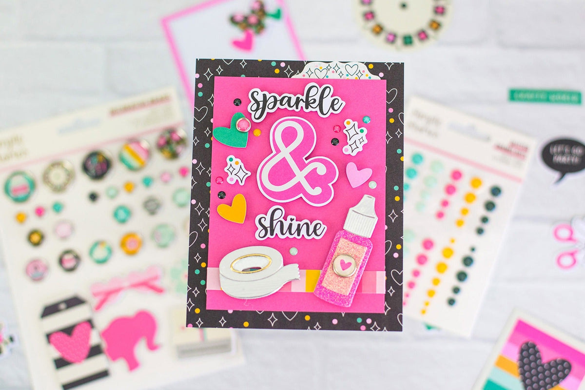 Fun Dies and Crafty Babe Supplies Card