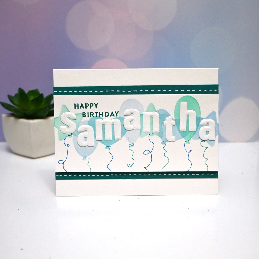 Personalized Birthday Balloons