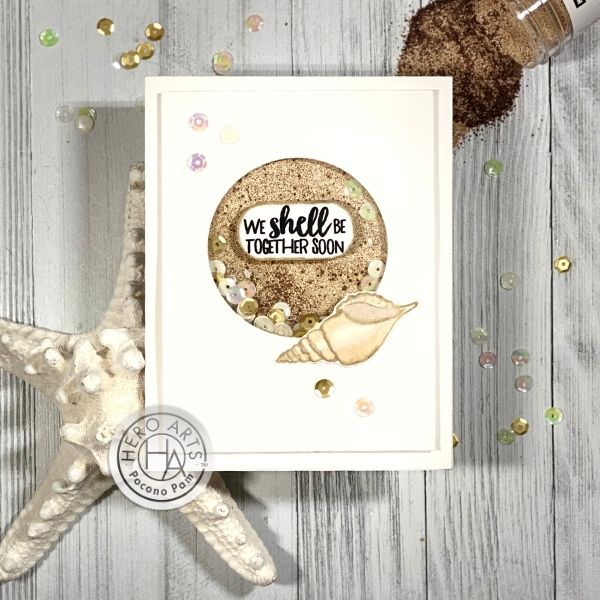 Seashell Shaker Card