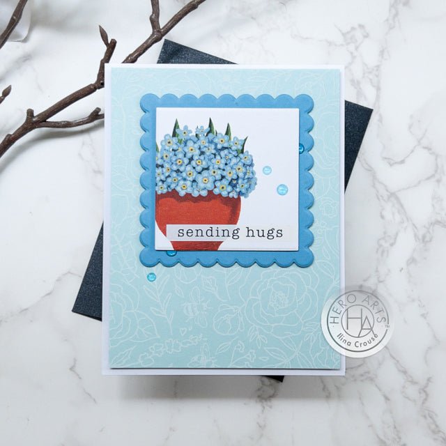 Sending Hugs with Petite Florals