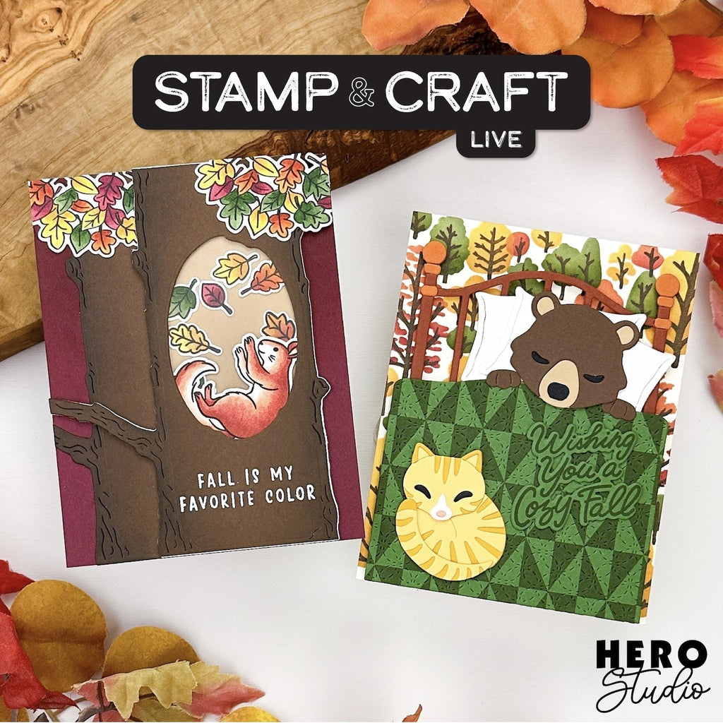 Stamp & Craft LIVE : September Hero Studio Card Kit