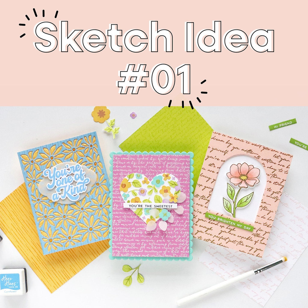 Spring Clings: One Sketch, Three Fresh Ideas