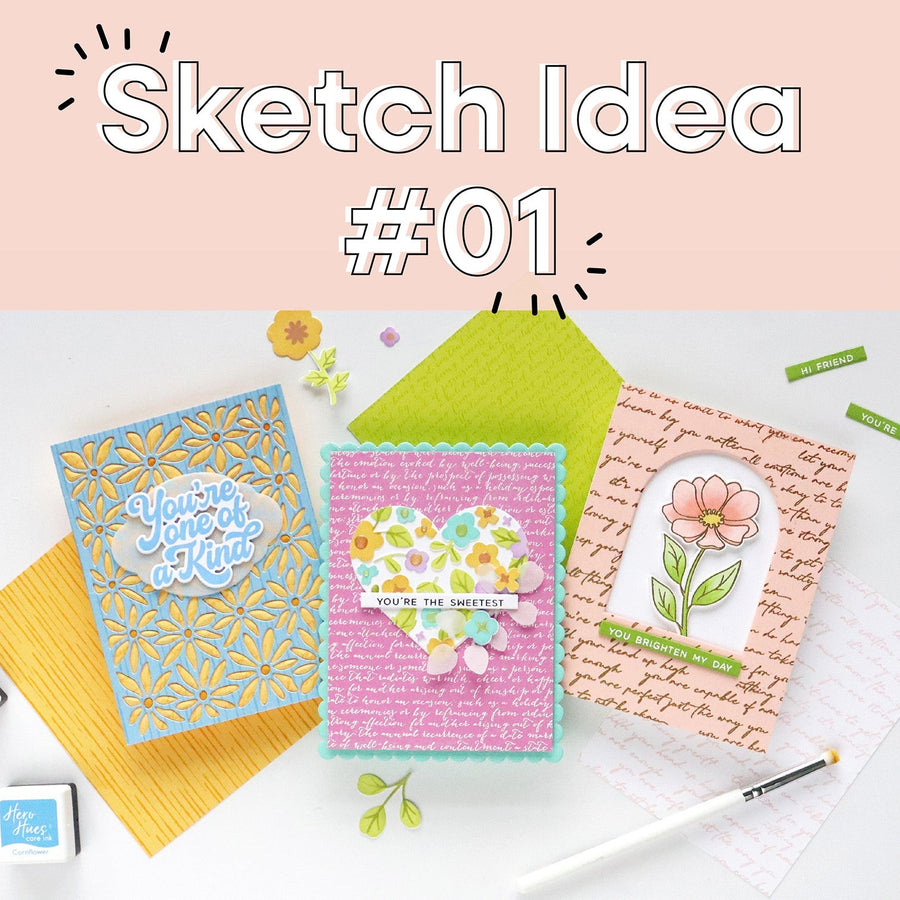 Spring Clings: One Sketch, Three Fresh Ideas