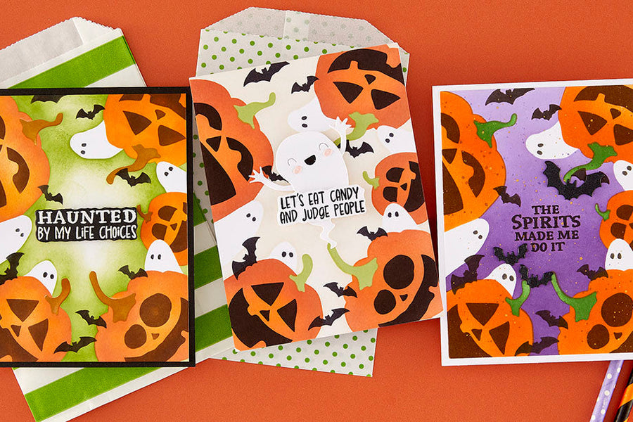August 2026 Stencil of the Month Preview & Tutorials – Peek-a-Boo