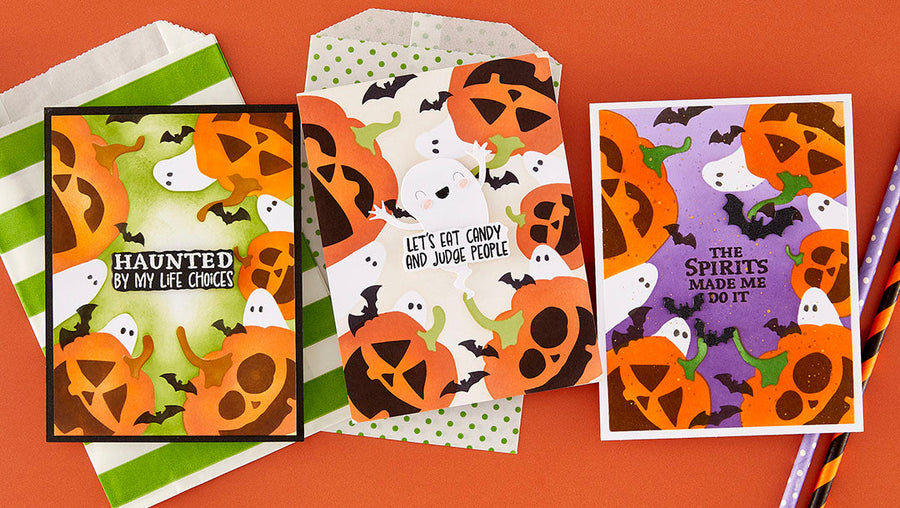 August 2026 Stencil of the Month Preview & Tutorials – Peek-a-Boo