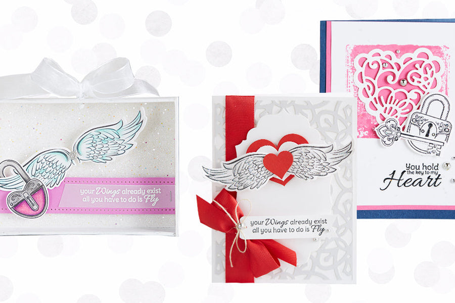 January 2019 Stamp of the Month is Here - Key To My Heart