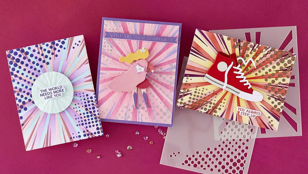 March 2026 Stencil of the Month Preview & Tutorials – Burst Mode