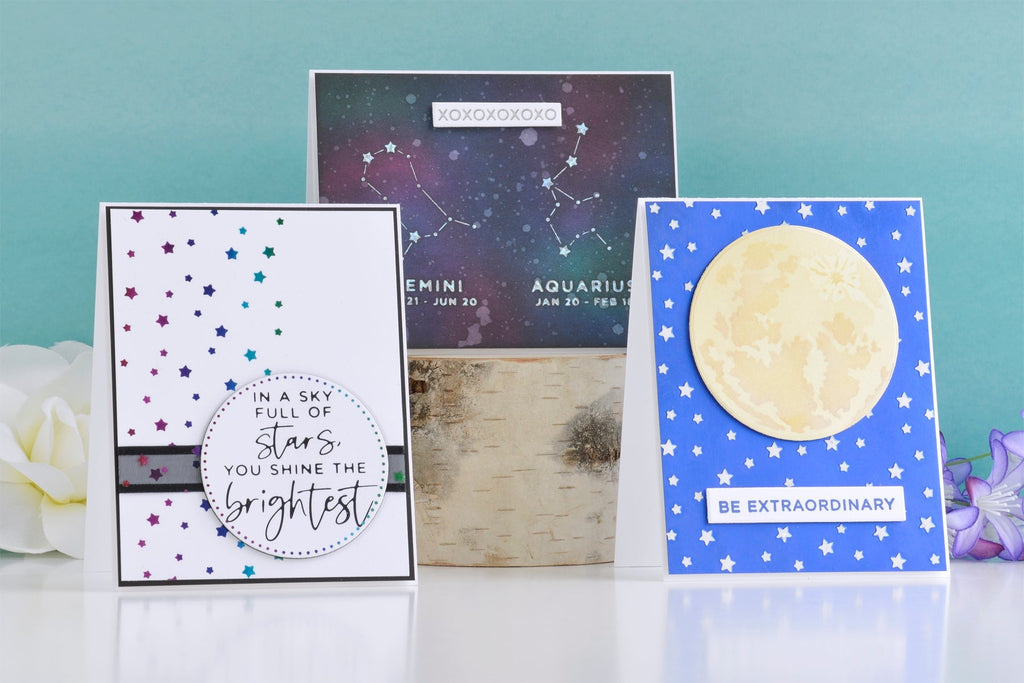 Celestial Zodiacs Collection – Clean and Simple Card Inspiration with Annie Williams