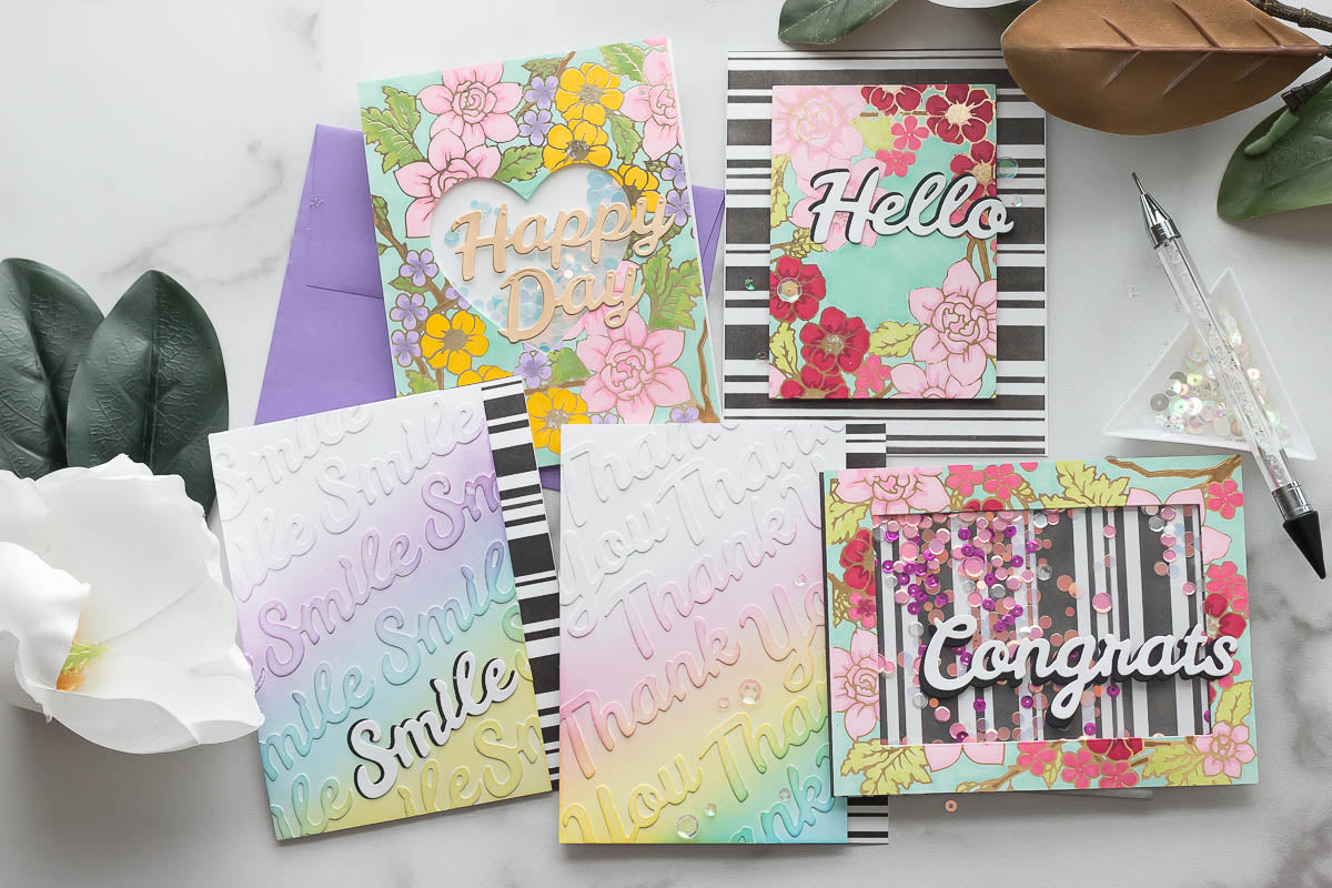 Bold Type Inspiration | Sentiment Dies 5 Ways with Marie Heiderscheit