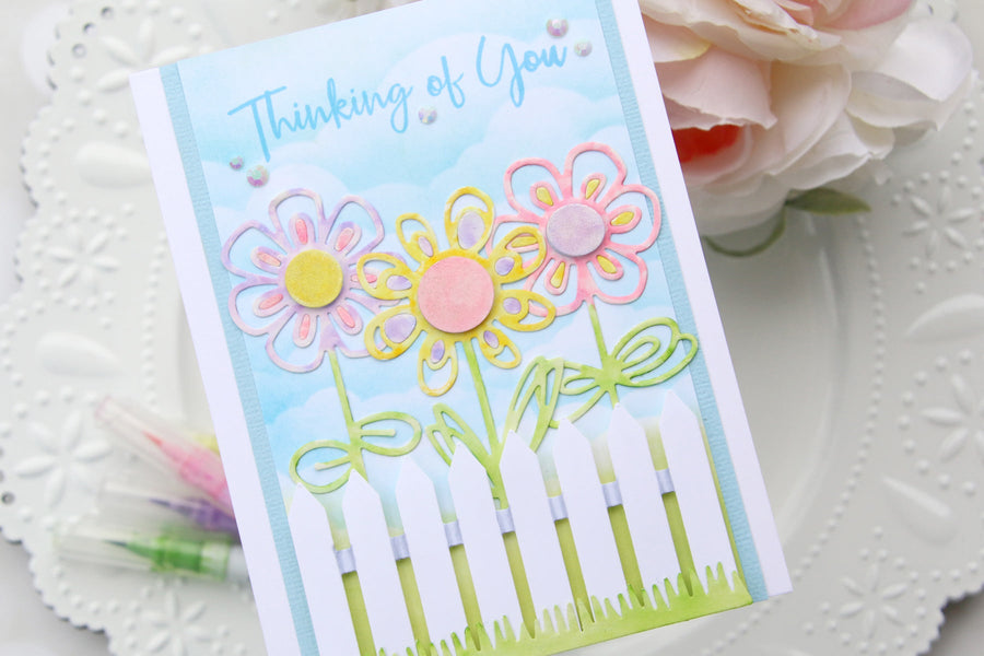 Die D-Lites Inspiration | Floral Thinking Of You Card with Brenda