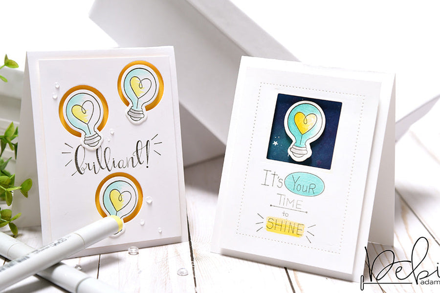 Take Two: Creating Two Cards Using the Latest Collection, "Love, Set, Match" by Debi Adams