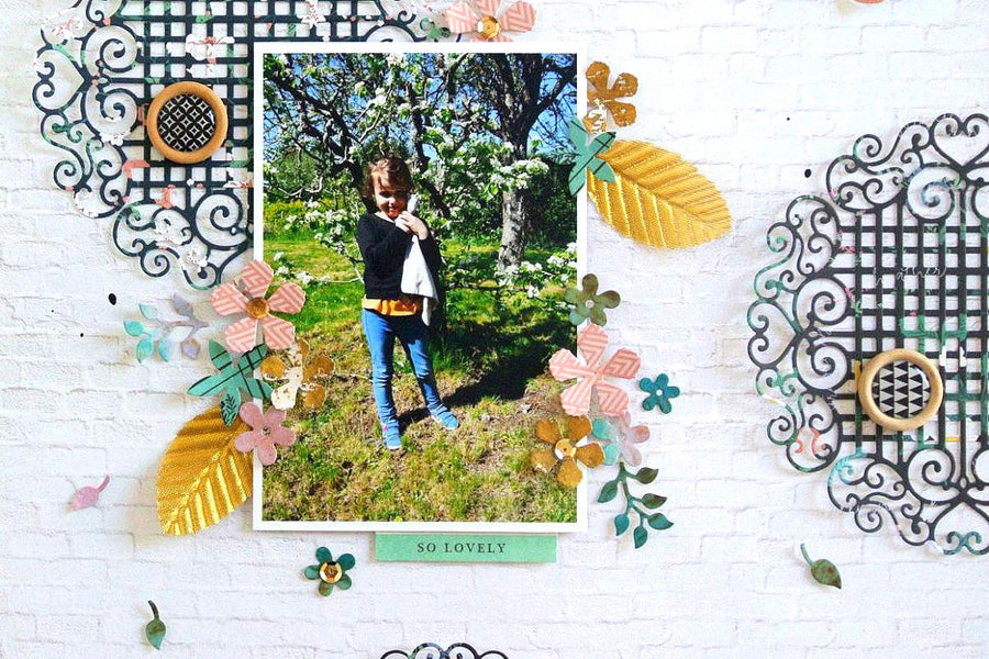 Blooming Garden Inspiration | Feminine Layout with Elodie