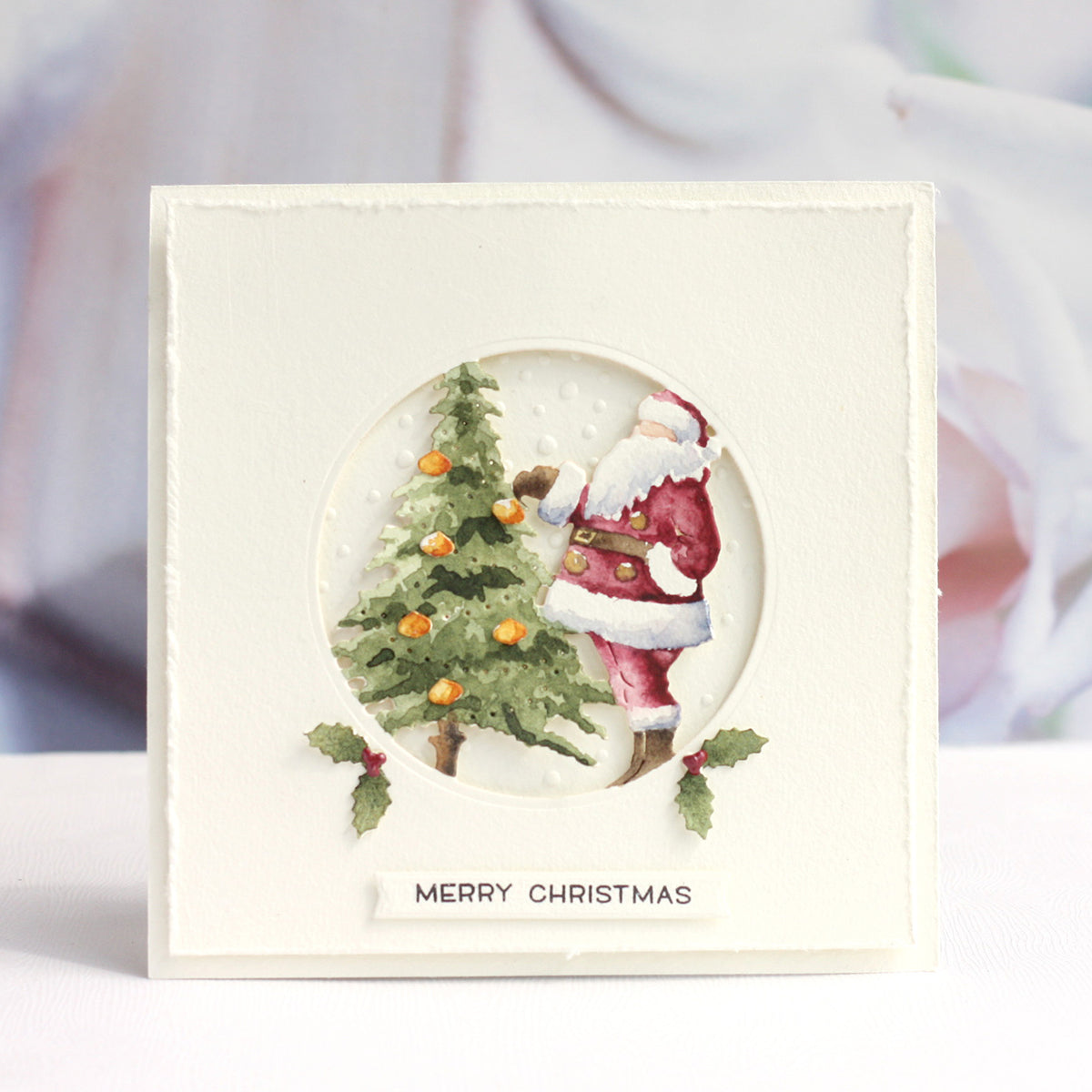 3D Holiday Vignettes Inspiration | Dimensional Christmas Cards with Karin Åkesdotter