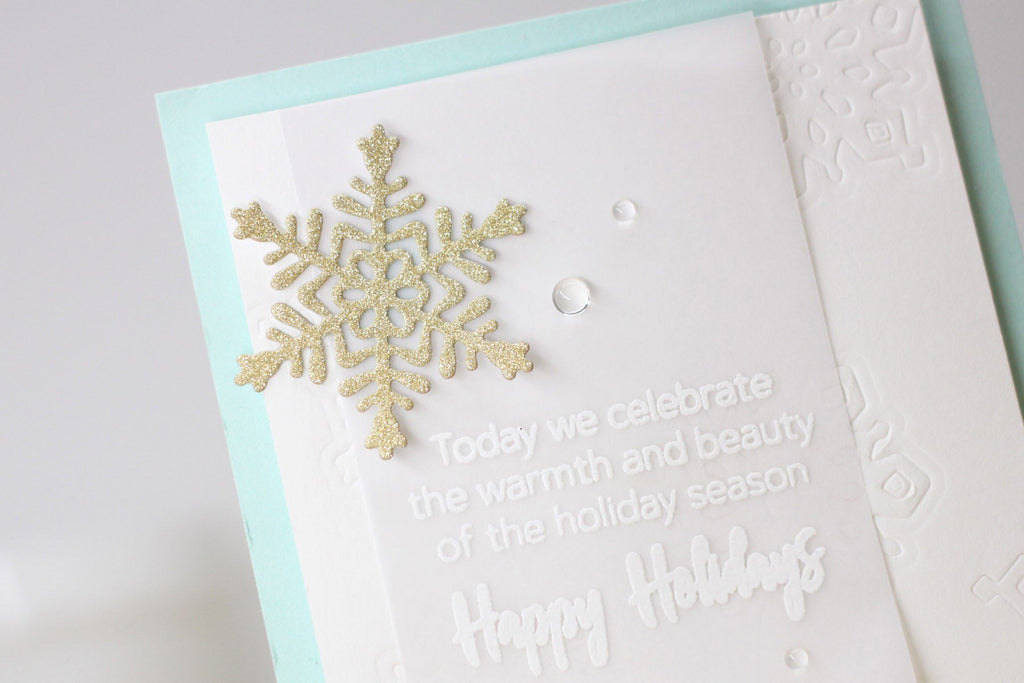 Die D-Lites Holiday Inspiration | Jumping into Christmas Cards with Laurie Willison