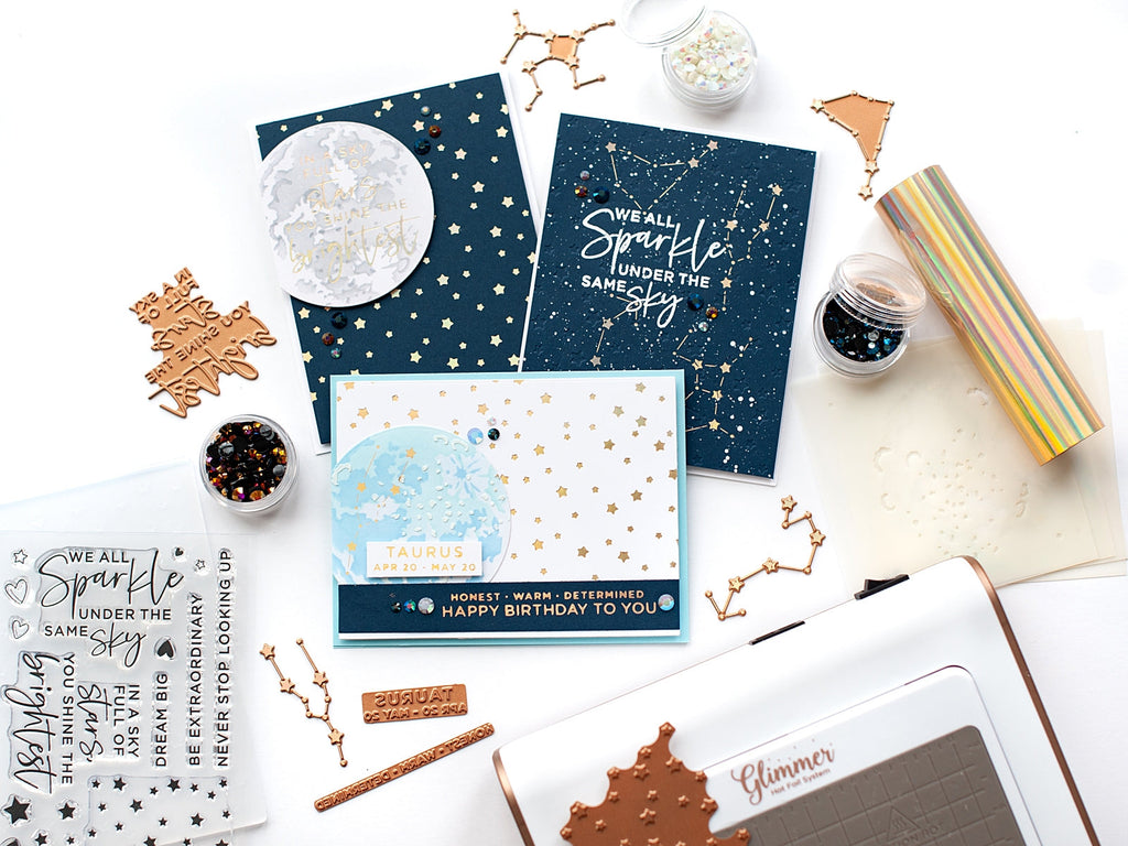 Celestial Zodiacs Card Set