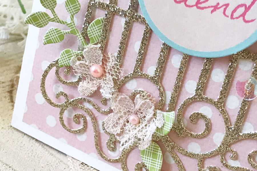 Blooming Garden Inspiration | Swirl Lattice Card with Melissa