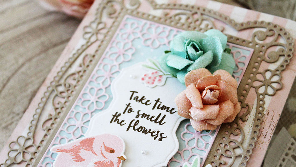 Chantilly Paper Lace Inspiration | Elegant Floral Cards with Melissa. Part 2