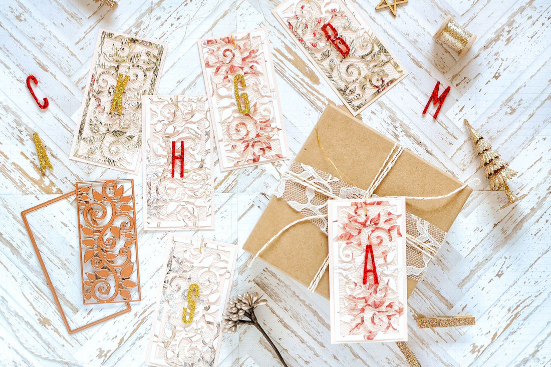 Exquisite Splendor Inspiration | Holiday Tags and Cards with Rebecca