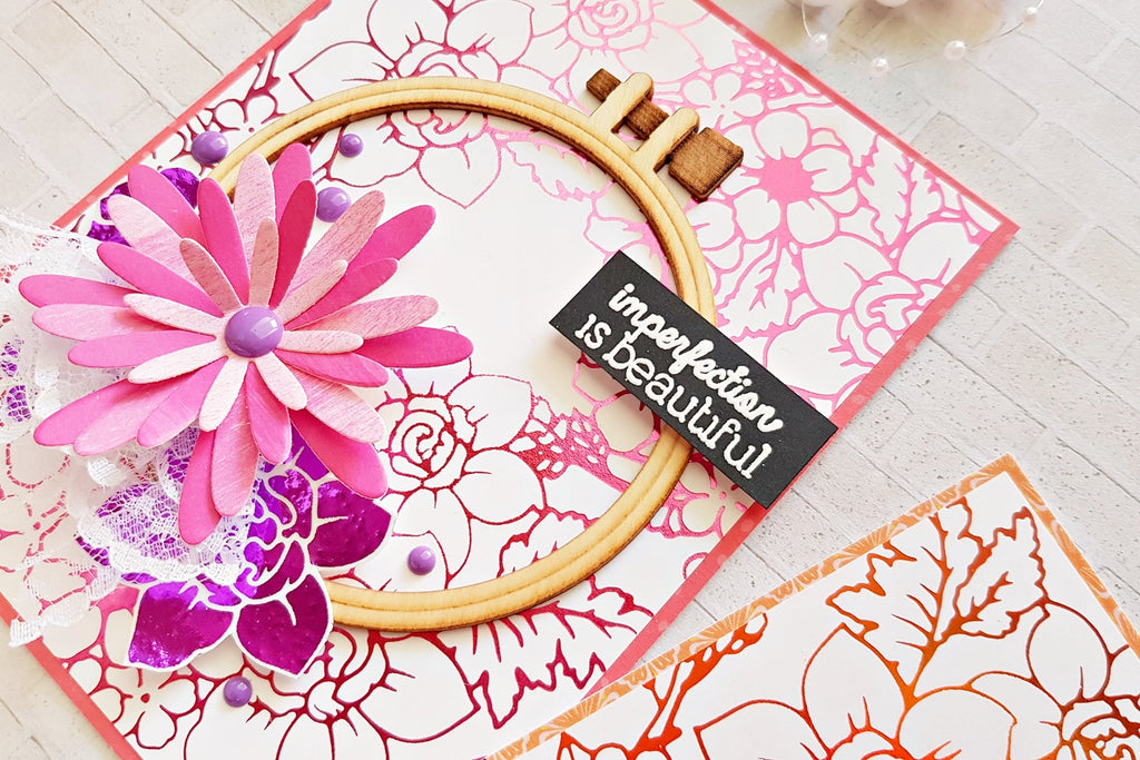 Glimmer Hot Foil Inspiration | Foiled Cards with Zsoka