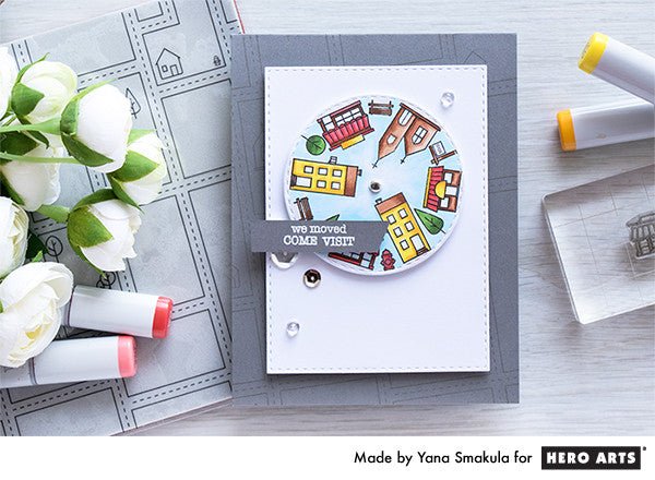 Spinner Card with Town Essentials