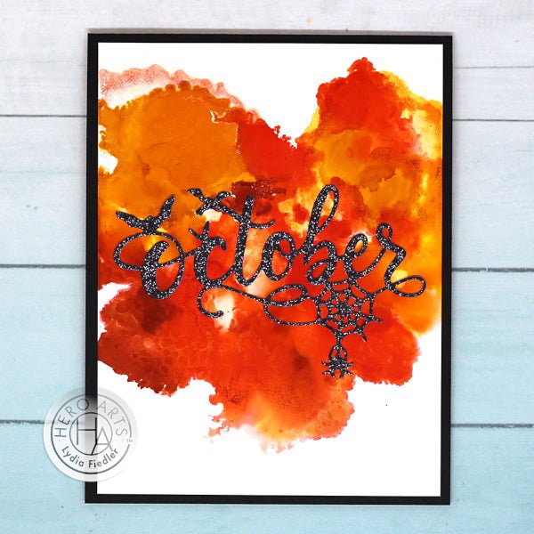 Spooky Alcohol Ink Sky: Stay Crafty With Hero