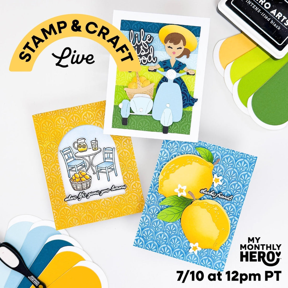 Stamp & Craft LIVE: Creative Embossing Folder Techniques