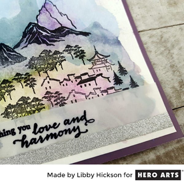 Stamped Ink Paintings