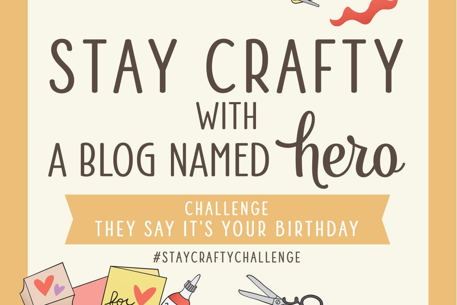Stay Crafty with A Blog Named Hero: April 2023 Challenge