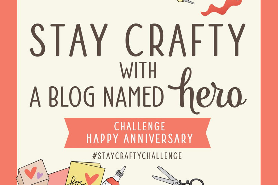 Stay Crafty with A Blog Named Hero: April 2024 Challenge
