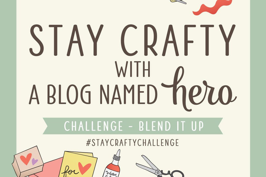 Stay Crafty with A Blog Named Hero: April Challenge