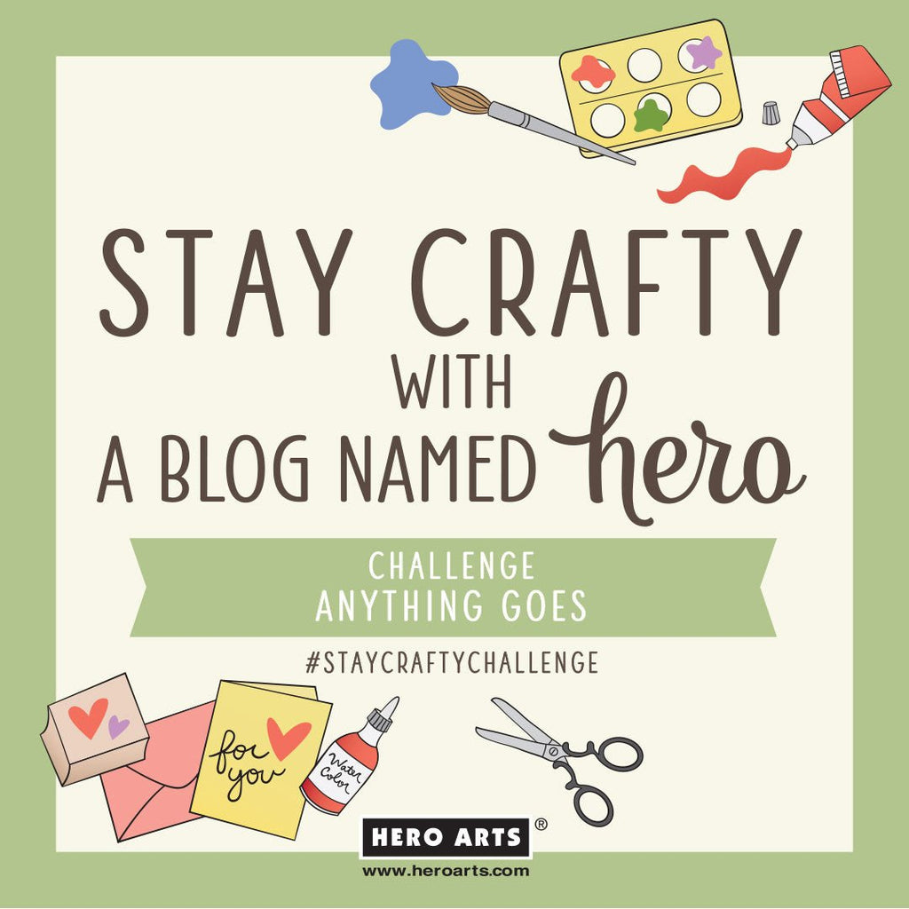 Stay Crafty with A Blog Named Hero: August 2023 Challenge