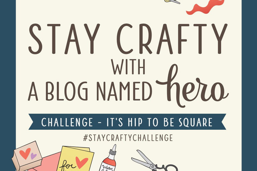 Stay Crafty with A Blog Named Hero: August Challenge
