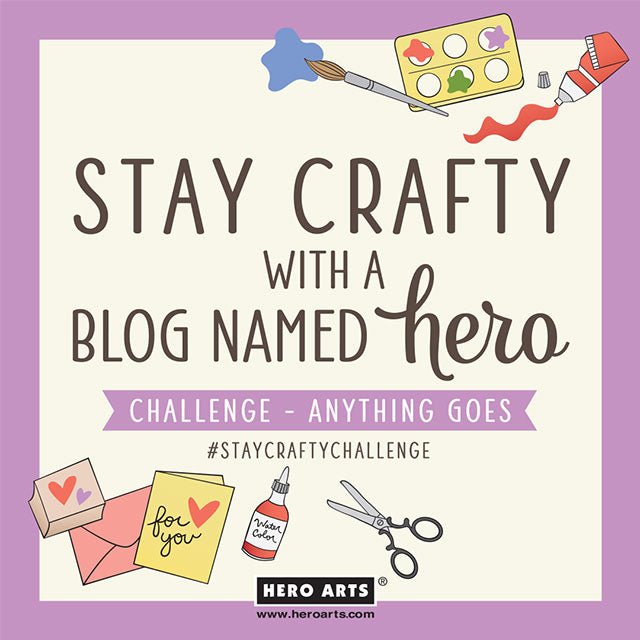 Stay Crafty with A Blog Named Hero: February Challenge