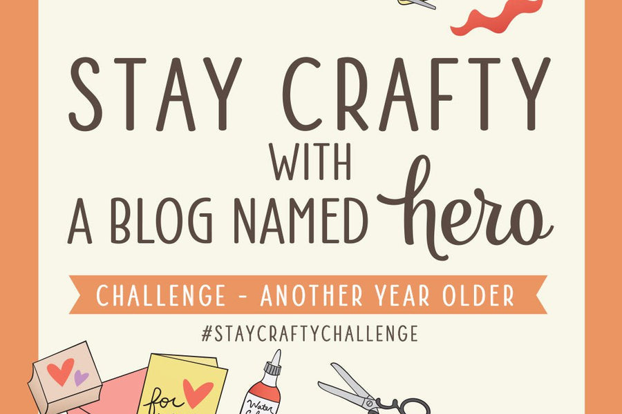 Stay Crafty with A Blog Named Hero: July Challenge