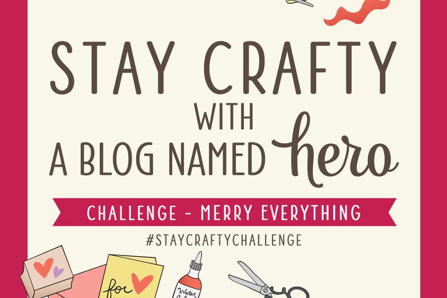 Stay Crafty with A Blog Named Hero: October Challenge