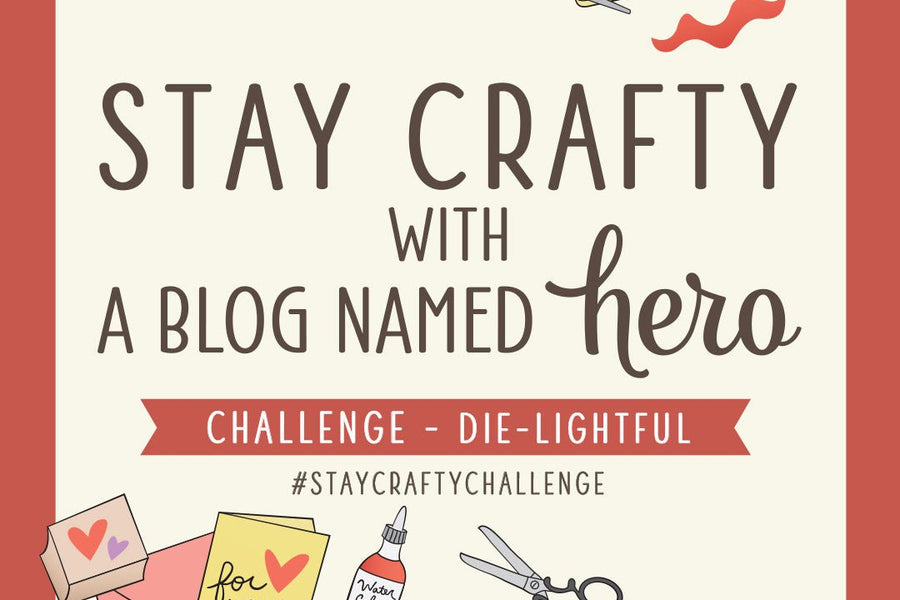 Stay Crafty with A Blog Named Hero: September Challenge - Hero Arts