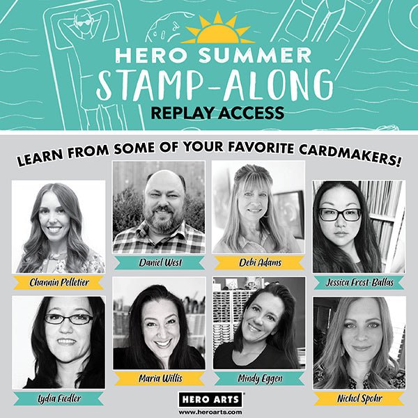 Summer Stamp-Along Replay Access Tickets Just Released!