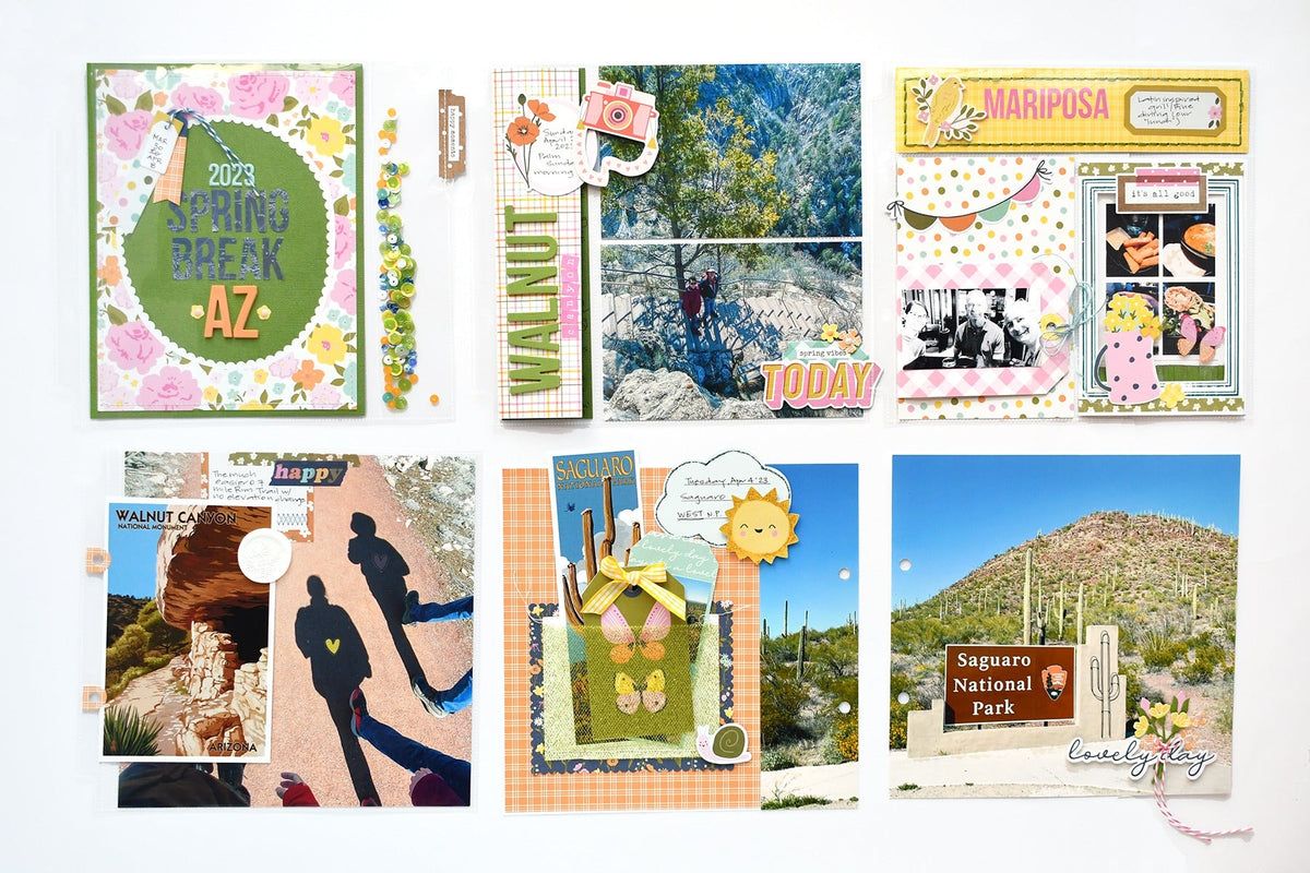Interactive Travel Album Using Simple Stories’ Fresh Air