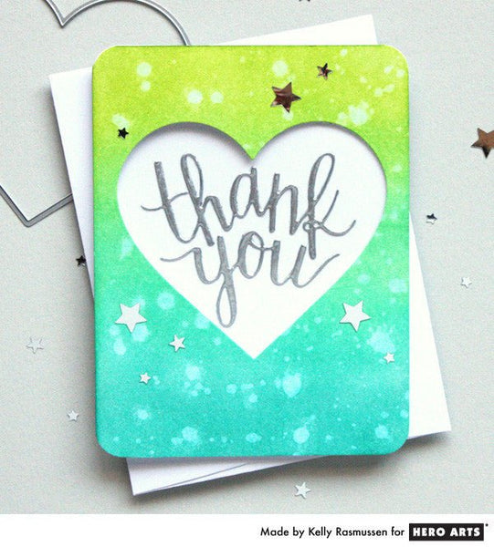 Thank You Window Card