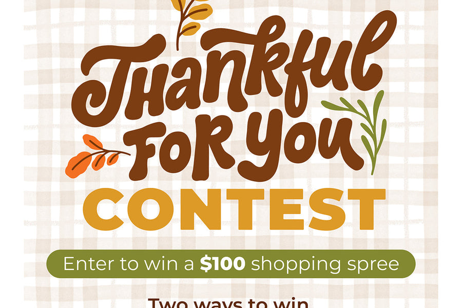 Enter our Thankful For You Card Contest!