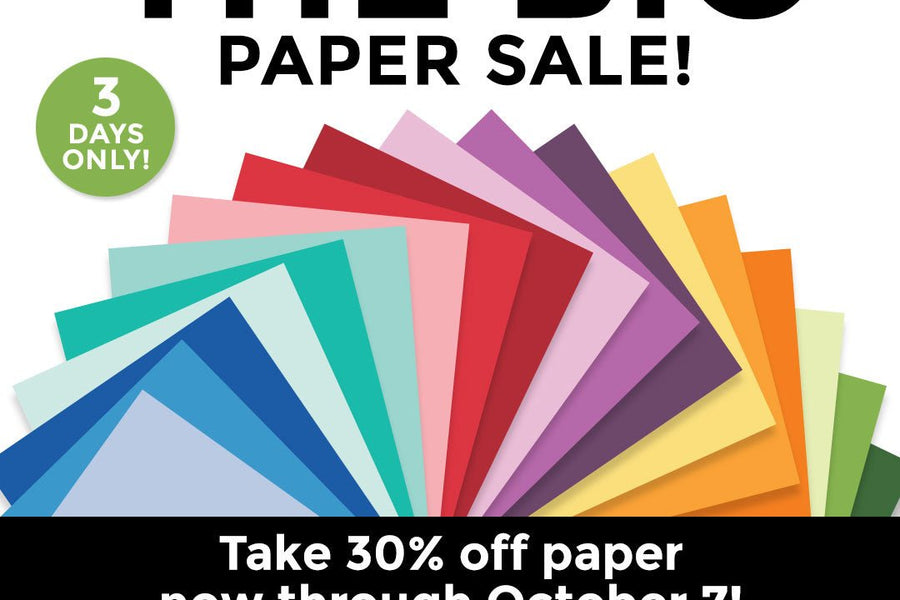 The BIG PAPER Sale Starts Now! - Hero Arts