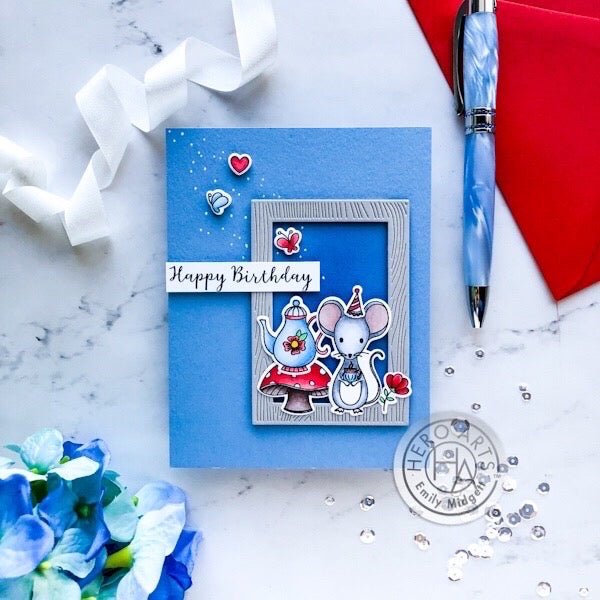 The Cutest Little Birthday Mouse