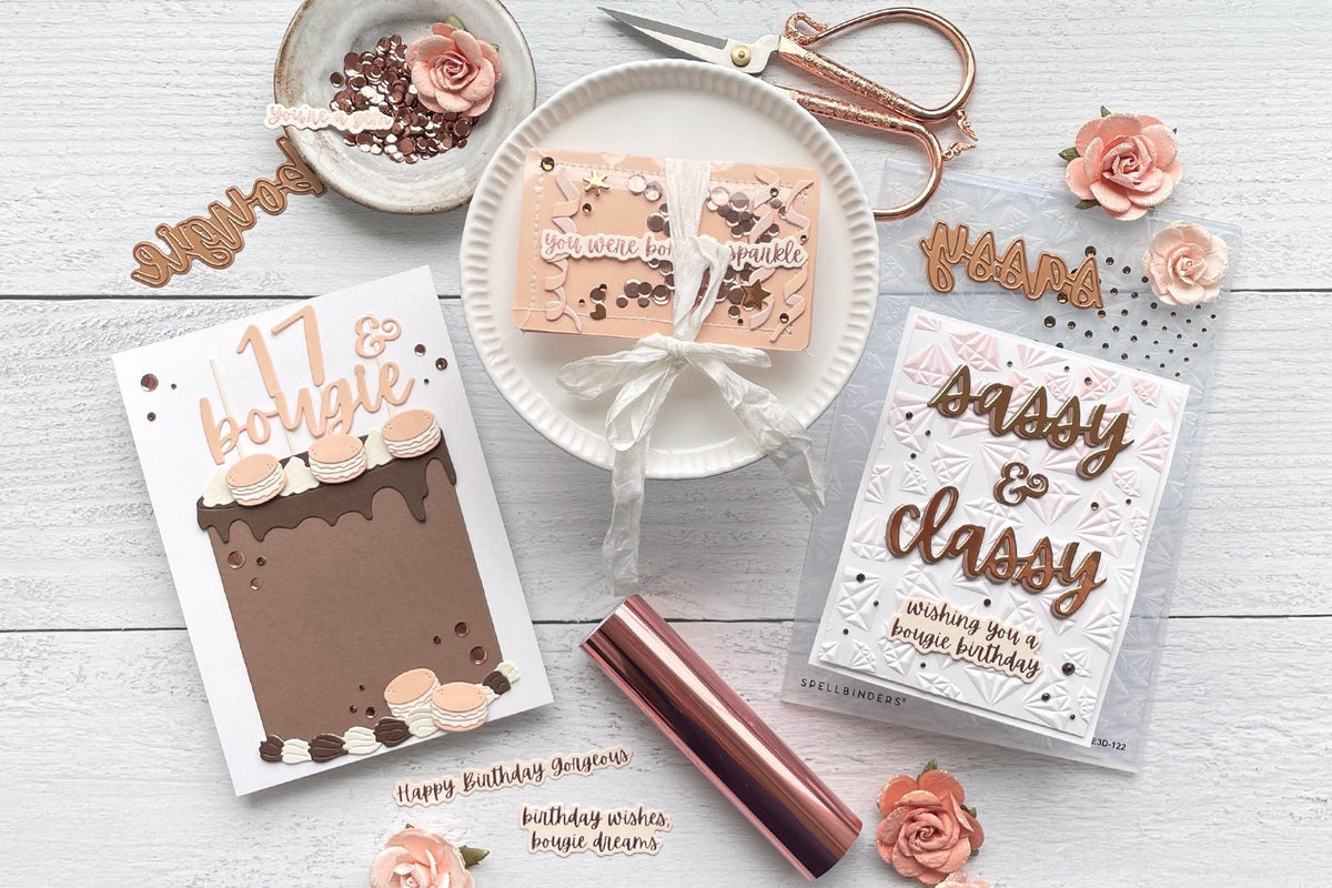 Creating Bougie Cards with a Limited Color Palette