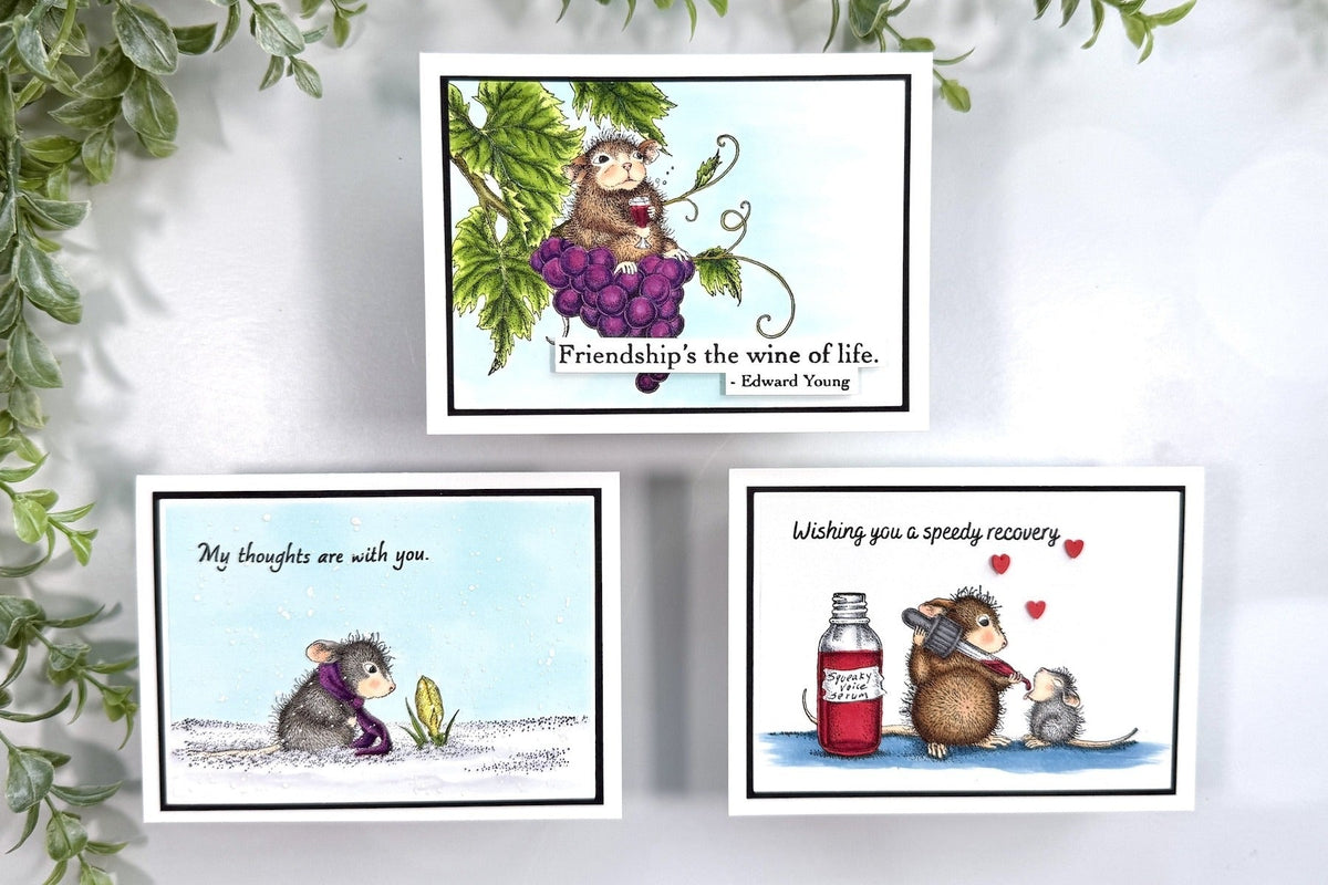 Notecard Set With House Mouse Sweet Moments Collection