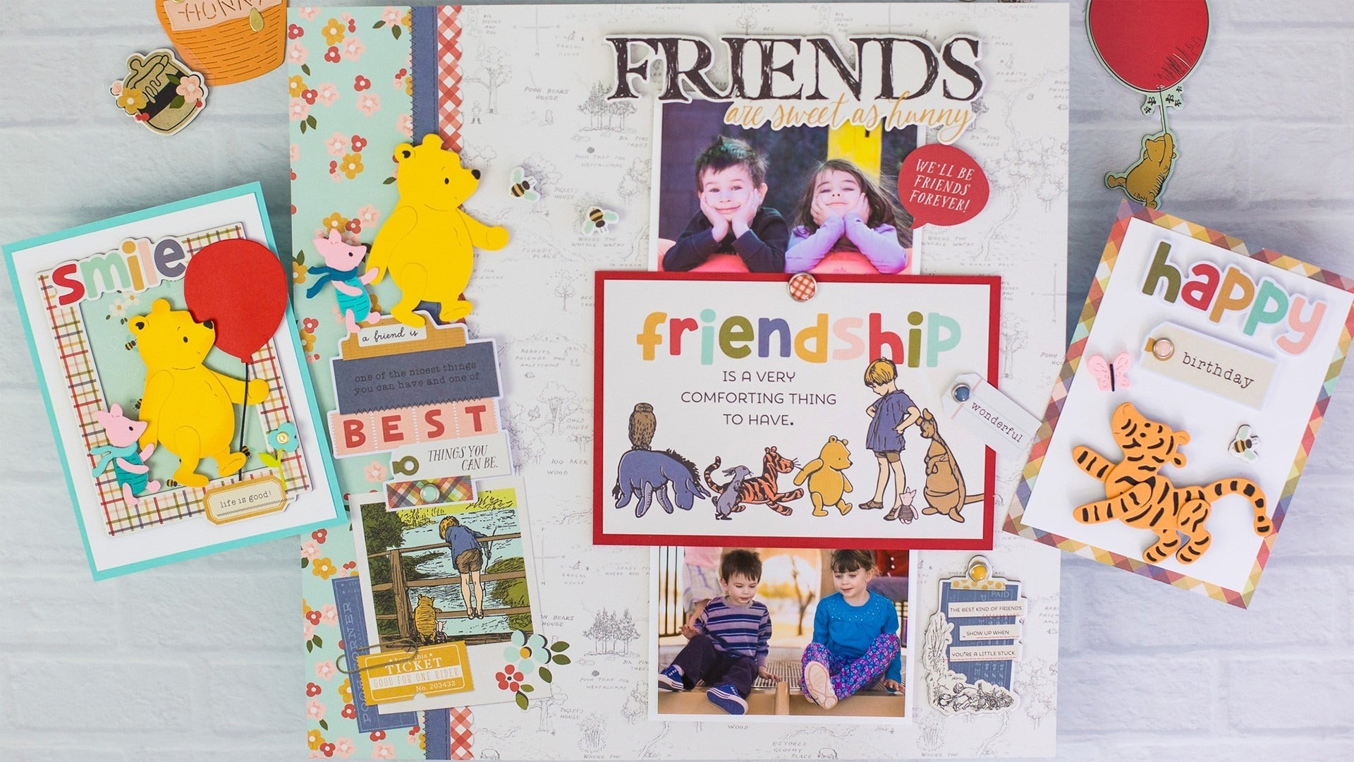 Cardmaking and Scrapbooking Supplies for Cards AND Layouts!