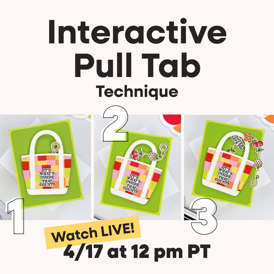 Easy Interactive Pull Tab Card Technique