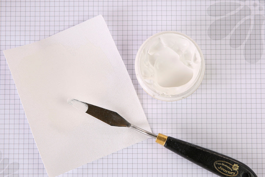Simple Mixed Media Inspiration with Canvas Sheets