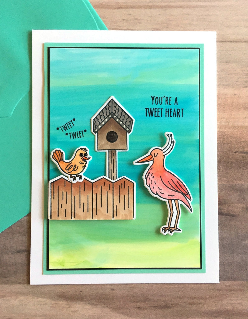 United We Flourish - Hero Arts and Ellen Hutson Stamp Set